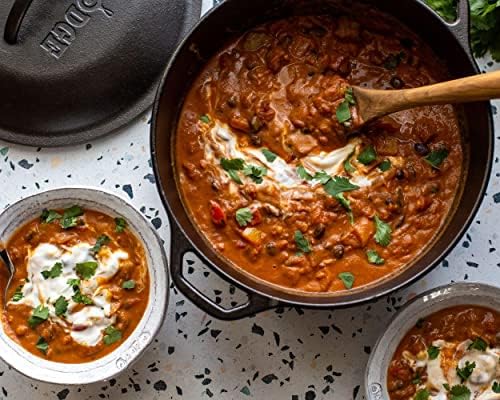 Lodge L8DOL3 Cast Iron Dutch Oven with Dual Handles, Pre-Seasoned, 5-Quart - Image 5