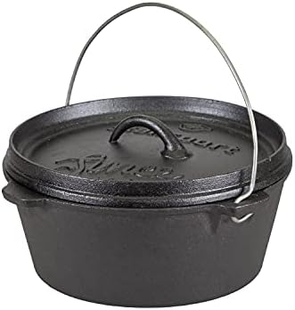 Stansport Pre-Seasoned Cast Iron Dutch Oven