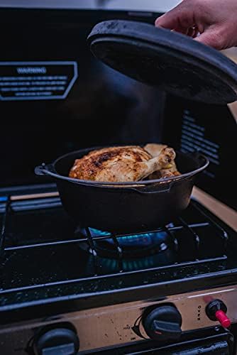 Stansport Pre-Seasoned Cast Iron Dutch Oven - Image 5