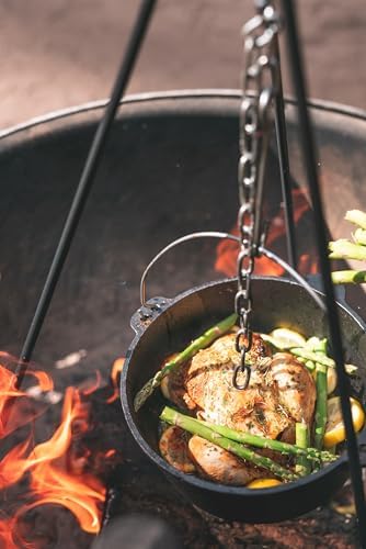 Stansport Pre-Seasoned Cast Iron Dutch Oven - Image 6